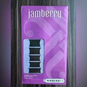 Jamberry Nail Wraps - Black Tip Mid
